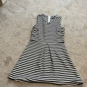 Madewell Striped Mini Dress, Size Small